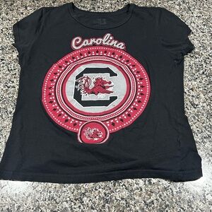 Carolina Kids Black Graphic T-Shirt